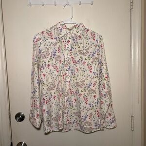 Floral Button-Up Shirt